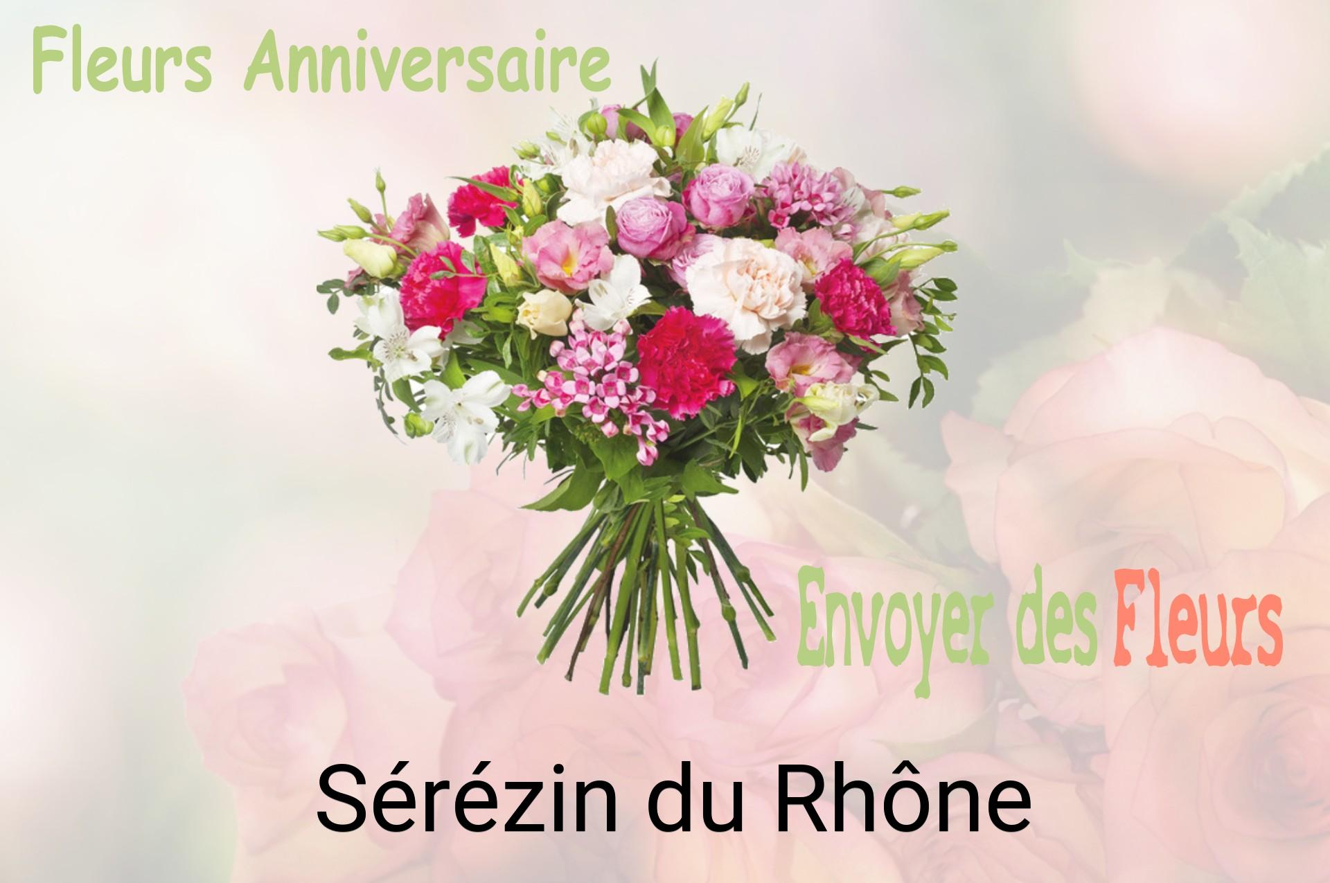 Bouquet de fleurs d’anniversaire livré à Sérézin-du-Rhône