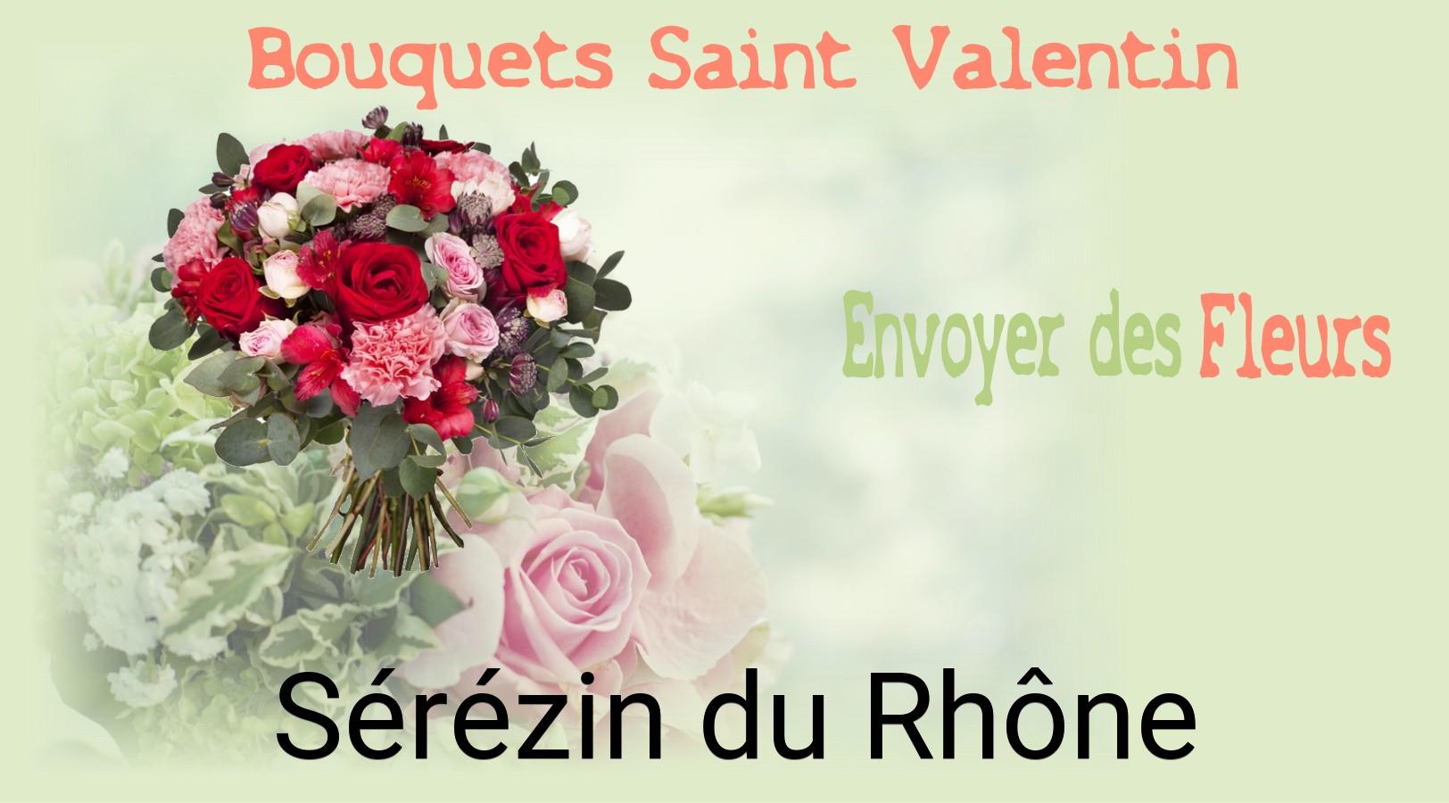 Roses de Saint-Valentin livrées à Sérézin-du-Rhône